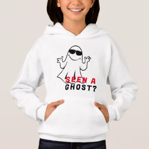 Lungny Spooky Halloween Coola White Ghost Kids T Shirt