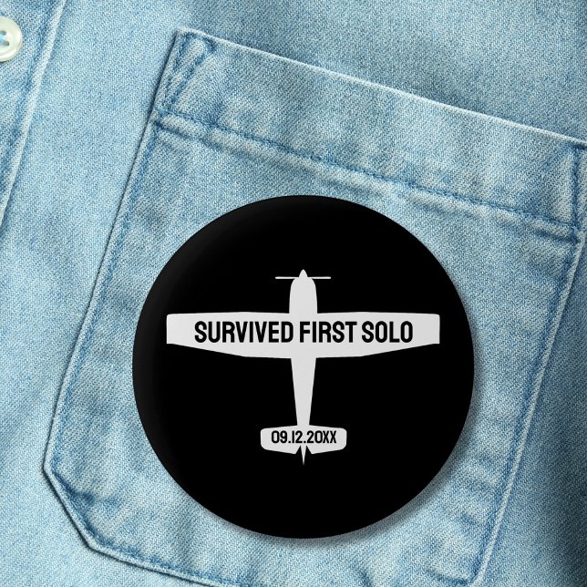 Lungny Student Pilot Överlevt första Solo-flygplan Knapp (Skapare uppladdad)