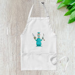 Lungny Surgeon Tecknad Superskoj Medical Humor Förkläde<br><div class="desc">Lägg till en liten bit humor i köket eller arbetsplatsen med den här lustiga tecknaden på ratten! Den här lekande designen är en perfekt för köksmästare, läkare, sjuksköterskor, medicinskt studenter och alla som har bra att skratta, och den har ett kumpigt doktor med vintage kirgiskt verktyg. Den här plattan är...</div>