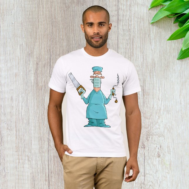 Lungny Surgeon Tecknad Superskoj Medical Humor T Shirt (Skapare uppladdad)