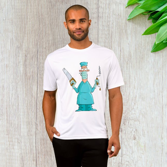 Lungny Surgeon Tecknad Superskoj Medical Humor T Shirt (Skapare uppladdad)
