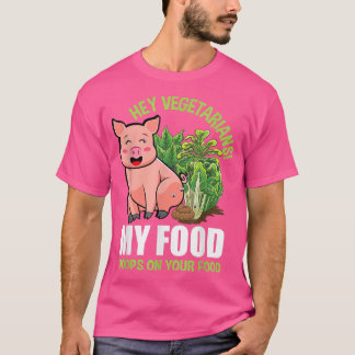 Lungny Vegetarian Say Veggie Plant Based Vegan M T Shirt