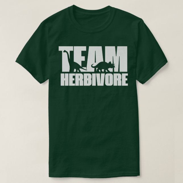 Lungny Vegetarian Vegan, Team HerbivorCoola Sarcas T Shirt (Design framsida)