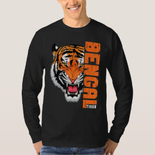 Lungnyp Bengal Tiger öppnar tillväxtmun i Yea T Shirt