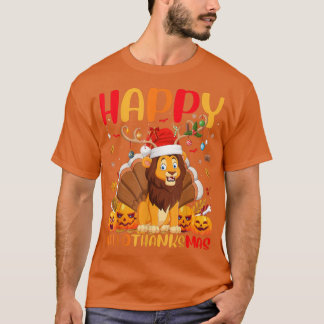 Lungnyttigt Lejont djur över Lycklig Lejon HelloTa T Shirt