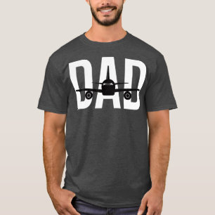 Lungplan Pilot Pappa Aviation Älskare Gift T Shirt