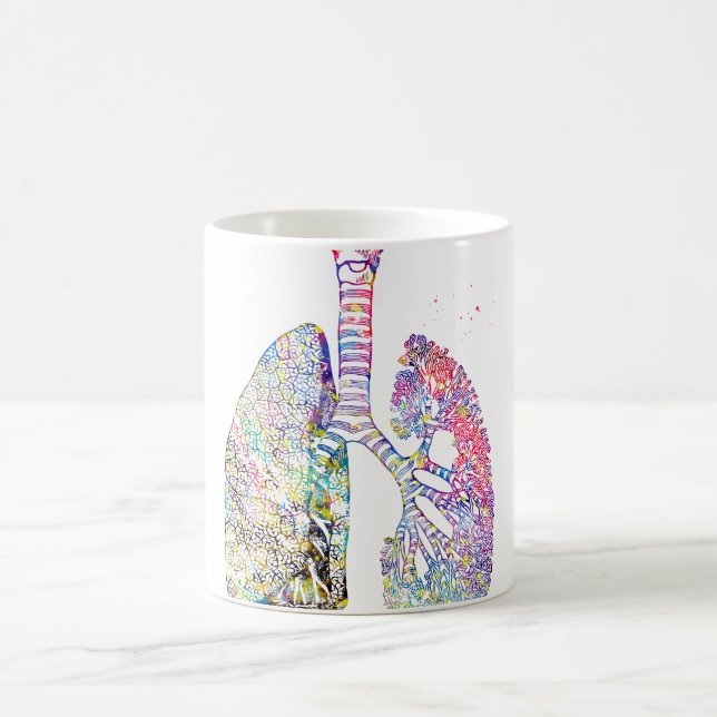 Lungs Art Kaffemugg (Center)