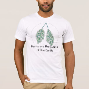 Lungs av jorden - skjorta tee shirt