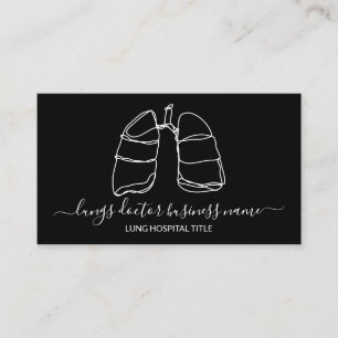 Lungs doktor visitkort