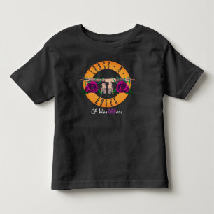 Lungs & Rosor Småbarn Shirt Cystic Fibrosis T Shirt