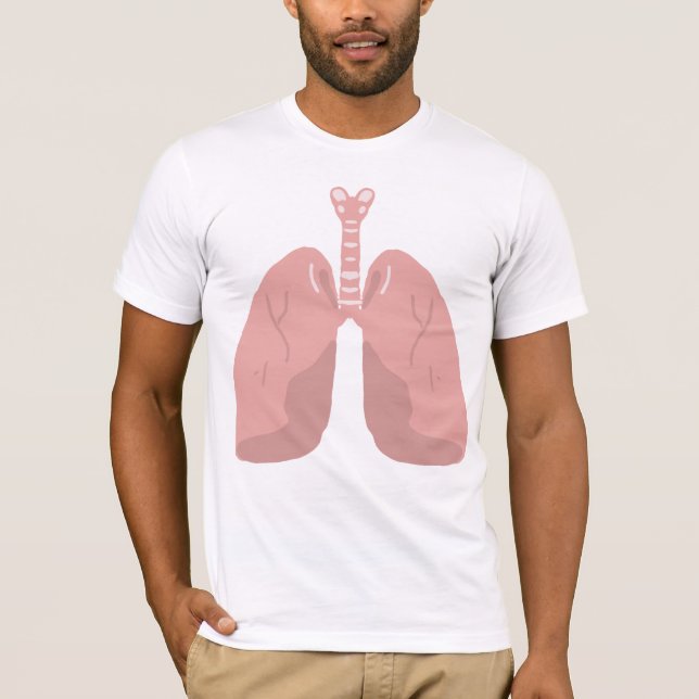 Lungs Tee Shirt (Framsida)