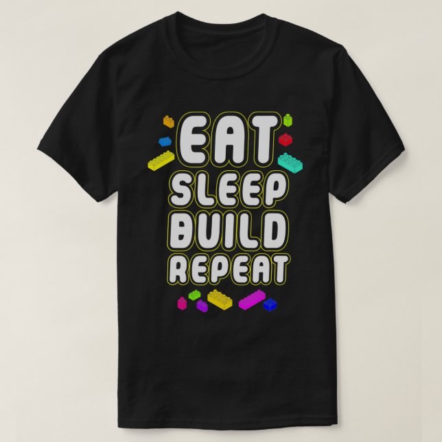 Lungt Ät Sömnläge Bygger Gift Manar Kvinnor Coola  T Shirt (Design framsida)