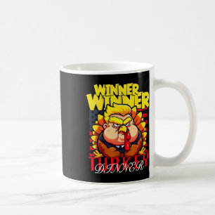 Lungt Trump Winner Vinner Turkiet Middag Thanksgiv Kaffemugg