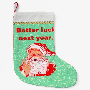Lungtomten, bättre tur nästa år liten julstrumpa