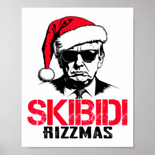 Lungtomten Trump Skibidi Rizzmas Tis Säsongen C Poster