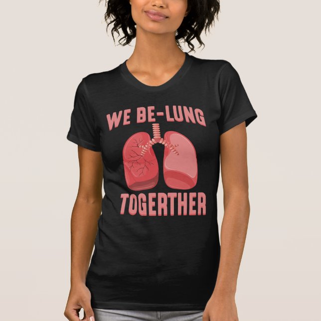 Lungtransplantationsåtervinning kommer snart t shirt (Framsida)