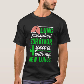 Lungtransplantationsöverlevare 4 år med min nya lu t shirt