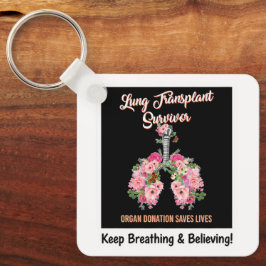 Lungtransplantationsöverlevare Nyckelring