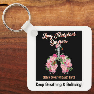 Lungtransplantationsöverlevare Nyckelring