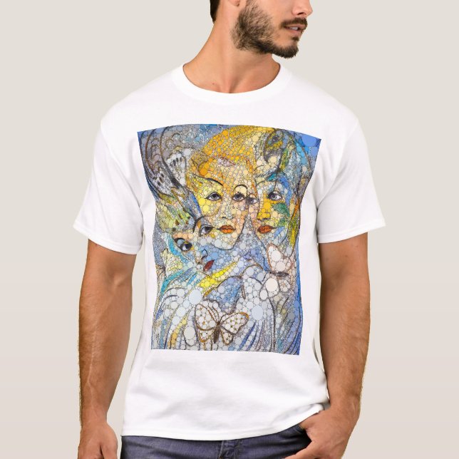Lunis, oändliga prickar från After Francis Picabia T Shirt (Framsida)
