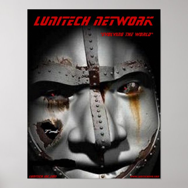 Lunitech Network Poster (Framsidan)