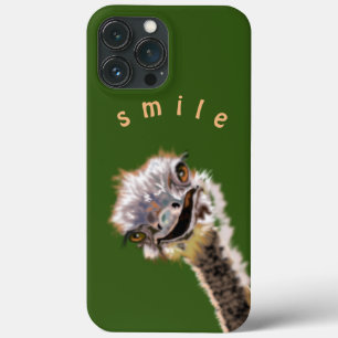 Lunj iphone case med Lycklig Ostrich - sjömil