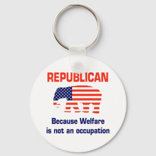 Lunj Republican - Welfare Nyckelring