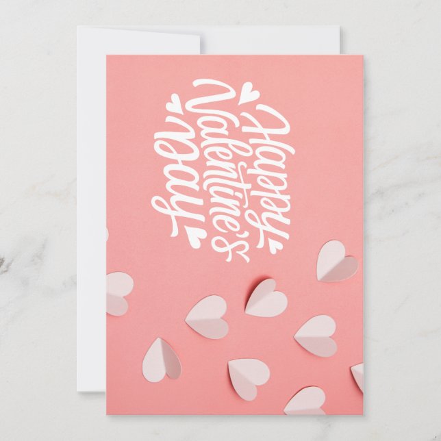 Lunnefågel Älskar Dig Alla Hjärtans Dag Helgdag Julkort (Framsida)