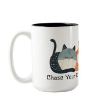 Lunniga sovande katter chase din drömfolkart