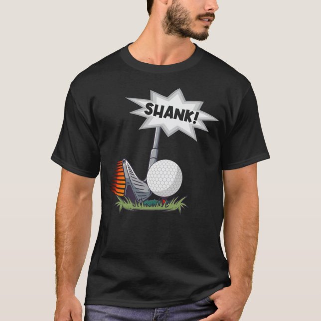 Lunny Golf Shank för en golfuniform  T Shirt (Framsida)