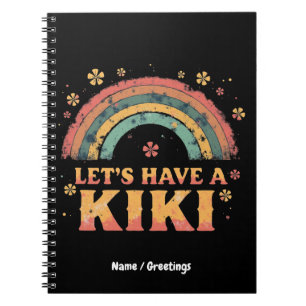 Lunt "Låt oss ha en kiki" HGBT Trans Gender Retro Anteckningsbok