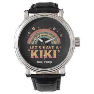 Lunt "Låt oss ha en kiki" HGBT Trans Gender Retro Armbandsur