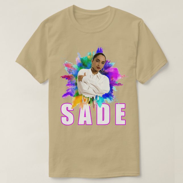 Lunt Sade Bevackra Färg Sade Chemise Sade Beau T Shirt (Design framsida)
