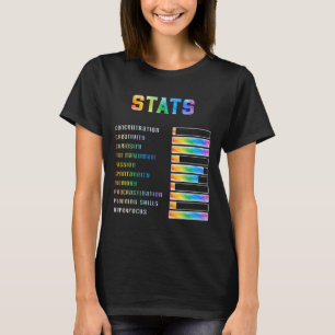Luntiga barn med Adhd-statistik Neurodiversity Adh T Shirt