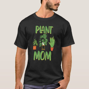 Luntiga plantor i Mamma är ett allvarligt hobby T Shirt