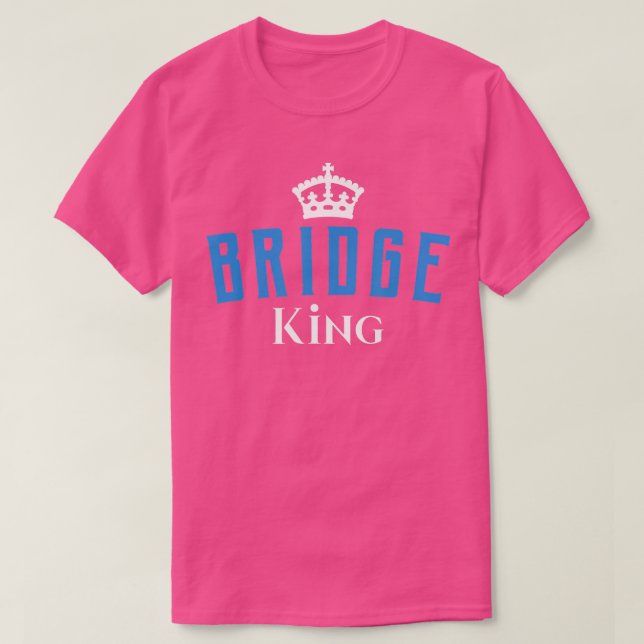 Luntigt Kung-kort för Bridge T Shirt (Design framsida)