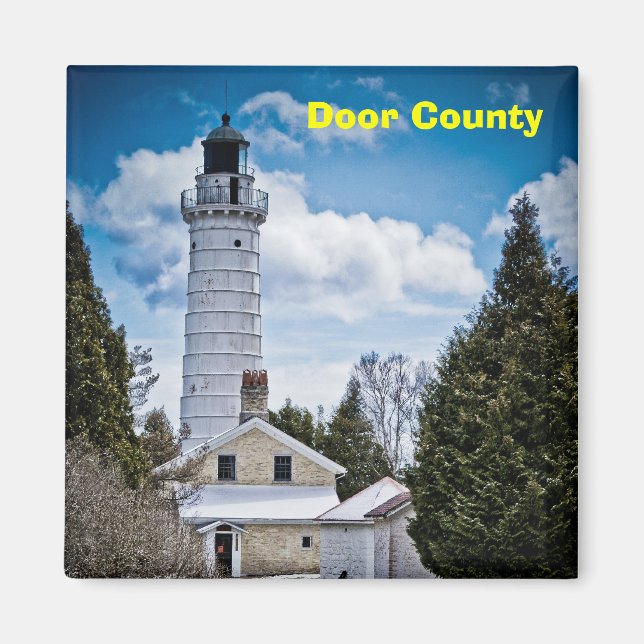Luor County Lighthouse Magnet (Framsidan)