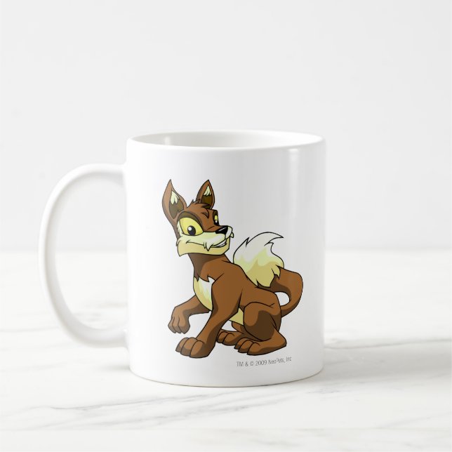 Lupe brunt kaffemugg (Vänster)
