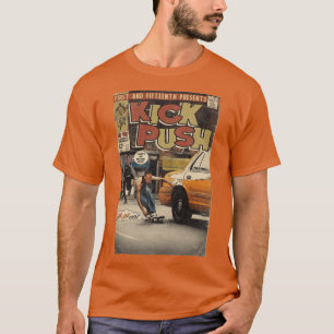 Lupe Fiasco Kick Push Serietidning Parodi T Shirt