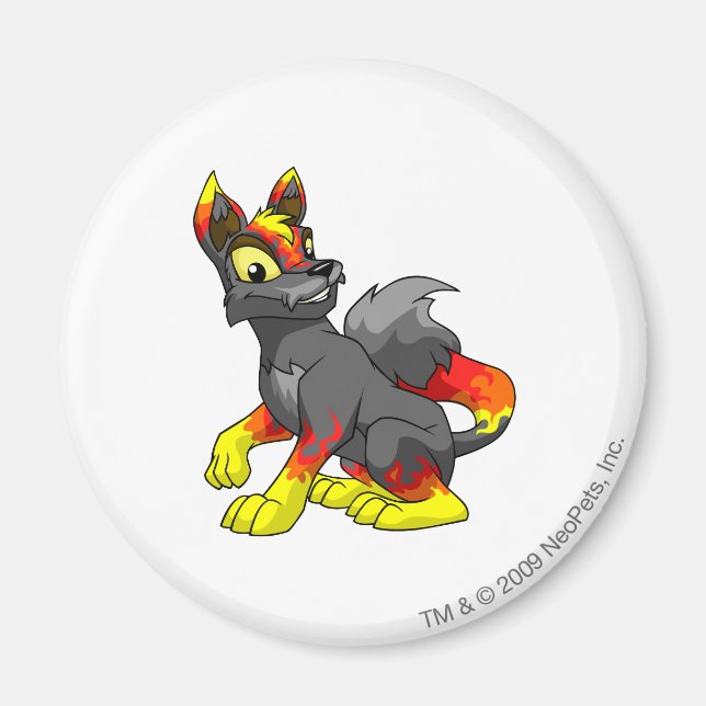 Lupe Fire Magnet (Framsidan)