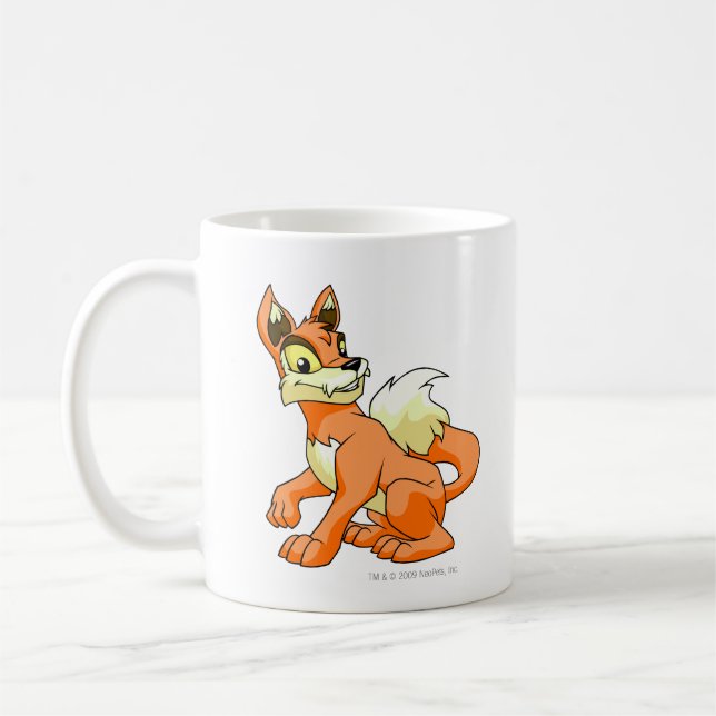 Lupe orange kaffemugg (Vänster)