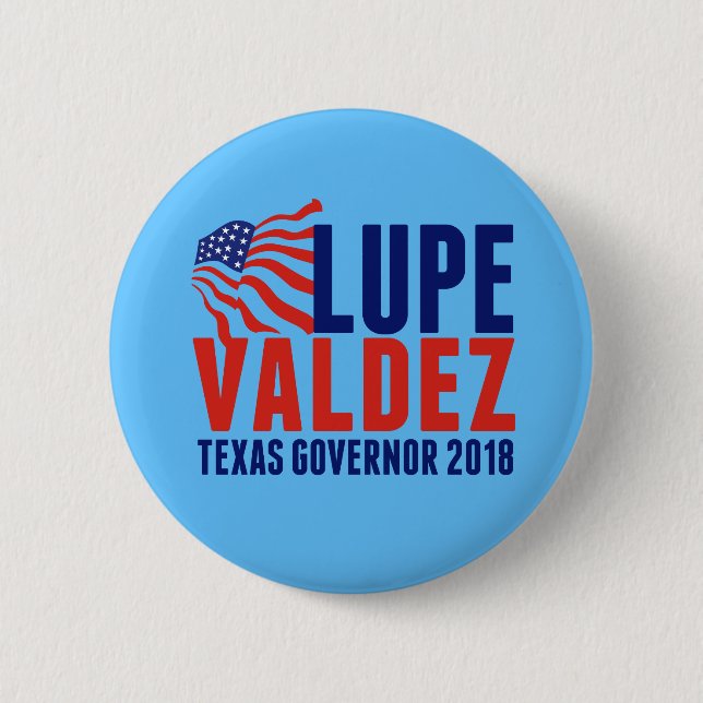 Lupe Valdez för Texas guvernör 2018 Knapp (Framsida)