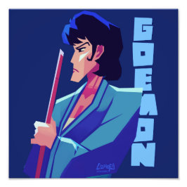 Lupin III: Tredje Goemon medium art print Fototryck