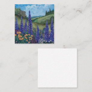 Lupine Meadow of Lavender Anteckningskort