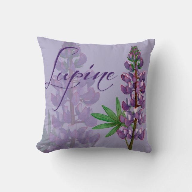 Lupine Pillow Kudde (Framsida)
