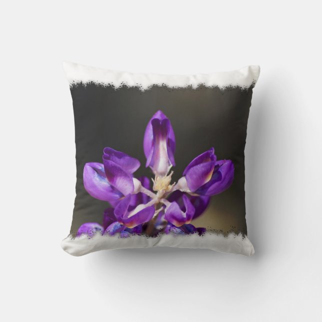 Lupine  Vita Kant Kudde (Framsida)