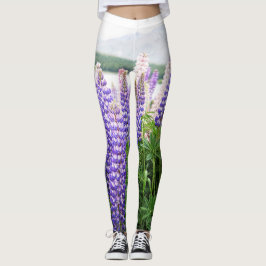 Lupiner av vild natur Leggings