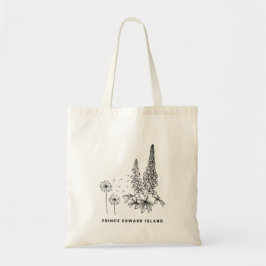 Lupines & Dandelions PEI Tote Bag Tygkasse