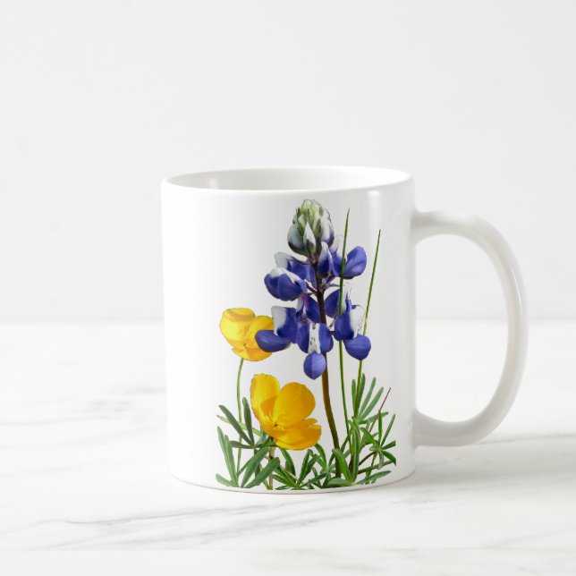 Lupinevallmomugg Kaffemugg (Höger)
