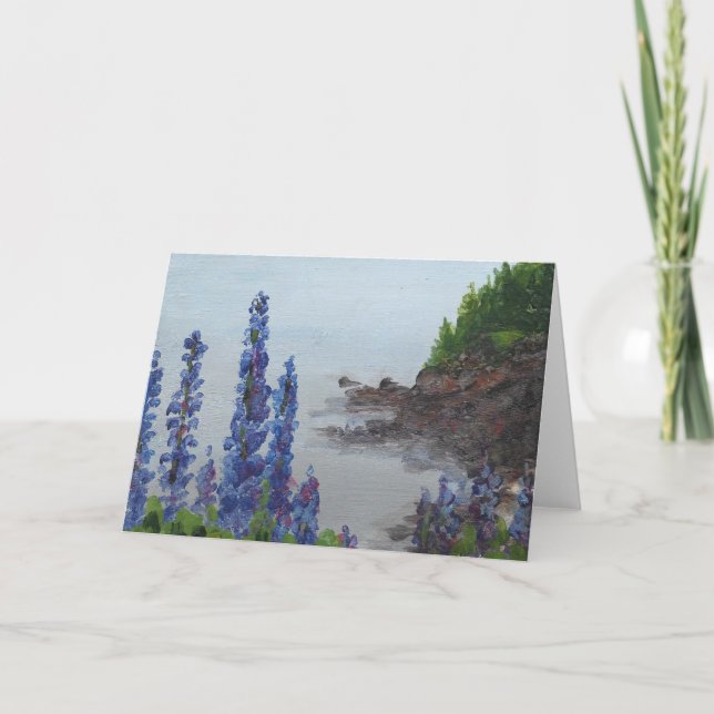Lupins-mappat Helgdag-kort Helgkort (Framsida)